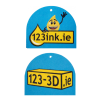 123-3D.ie car air fresheners (5-pack) 299309 - 1
