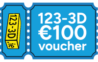 123-3D €100 voucher DAR02750