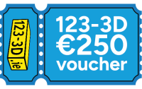 123-3D €250 voucher DAR02751