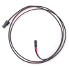 2-wire cable red / black with dupont connector, 1m DDK00086 - 1