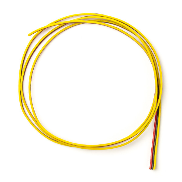 123-3D 3-wire cable red / black / yellow, 1m  DDK00117 - 1
