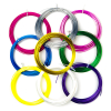 123-3D 3D pen filament - 9 satin colours (9 x 10 metres)  DPE00117