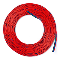 123-3D 4-wire cable blue / red / green / black, 10m  DDK00066