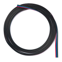 123-3D 4-wire cable blue / red / green / black, 2.5m  DDK00064