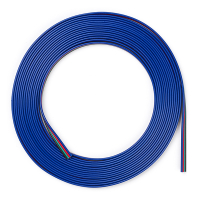 123-3D 4-wire cable blue / red / green / black, 5m  DDK00065