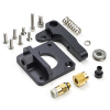 Aluminium MK8 Bowden black right extruder upgrade kit DEX00013 - 1