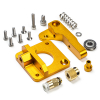 Aluminium MK8 Bowden gold right extruder upgrade kit