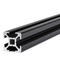 123-3D Aluminium profile 2020 black, 1m length (123-3D brand) HFSB5-2020-1000 DFC00081