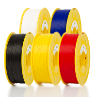 123-3D BK/W/R/Y/DB PLA filament bundle 1.75mm, 1.1kg  DFE00053