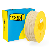 123-3D Bio Algae light brown PLA filament 1.75mm, 1kg DHM00119