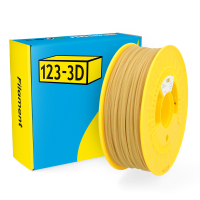 123-3D Bio dark beer PLA filament 1.75mm, 1kg  DHM00121