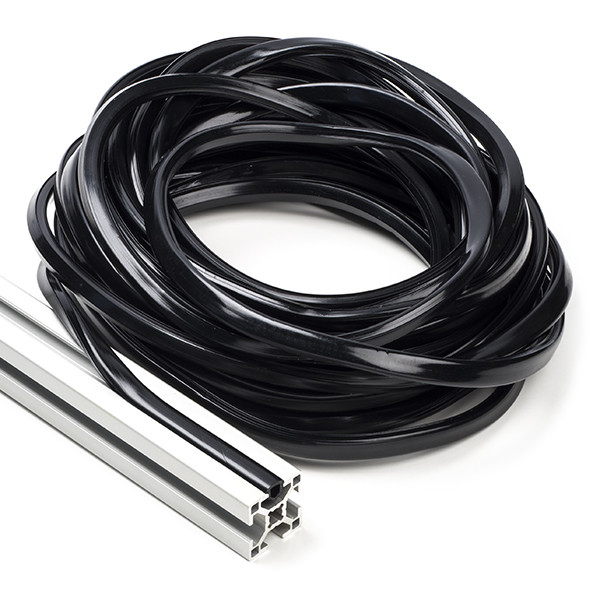 123-3D Black slot cover 8mm for 3030 profile (10 metres)  DFC00175 - 1