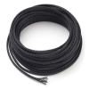 Braided black cord, 10m DKA00028 - 1