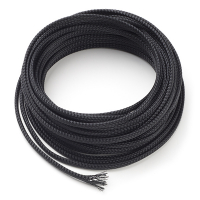 123-3D Braided black cord, 10m  DKA00028
