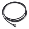 Braided black cord, 1m DKA00025 - 1