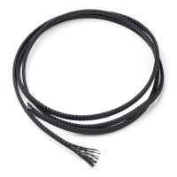 123-3D Braided black cord, 1m  DKA00025