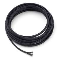 123-3D Braided black cord, 5m  DKA00027