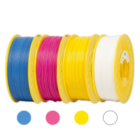 123-3D CMYK PLA filament bundle 1.75mm, 1.1kg  DFE00067