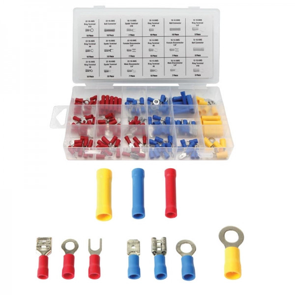 123-3D Cable lug assortment (150-pack) HAS05 DGS00019 - 1