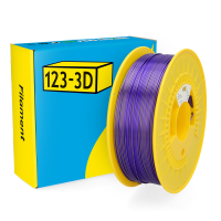 123-3D Chameleon gold-purple PLA filament 1.75mm, 1kg  DHM00263