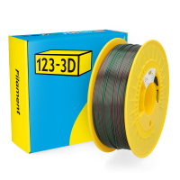 123-3D Chameleon green-pink PLA filament 1.75mm, 1kg  DHM00264