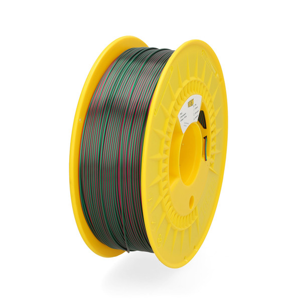 123-3D Chameleon green-pink PLA filament 1.75mm, 1kg  DHM00264 - 2