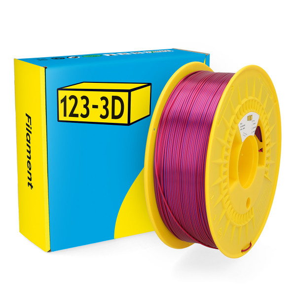 123-3D Chameleon pink-blue PLA filament 1.75mm, 1kg  DHM00255 - 1