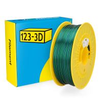 123-3D Chameleon purple-green PLA filament 1.75mm, 1kg  DHM00252