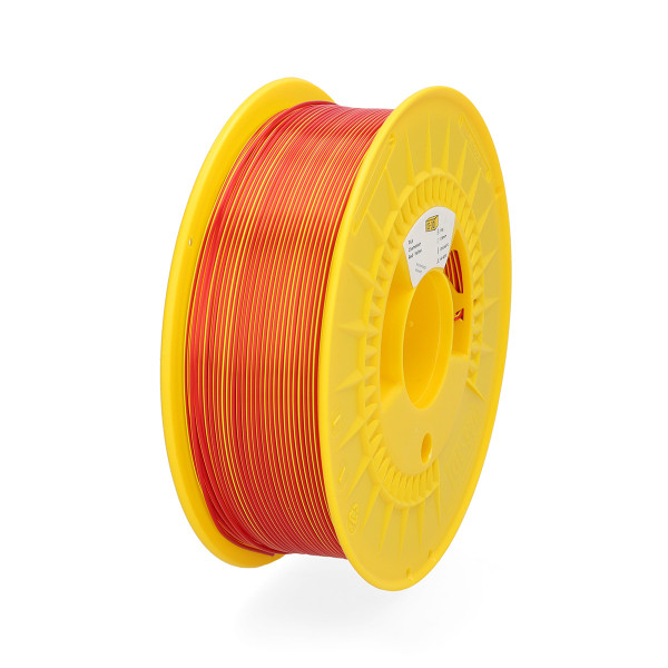 123-3D Chameleon red-yellow PLA filament 1.75mm, 1kg  DHM00257 - 2