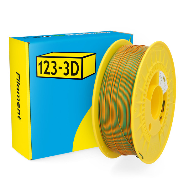 123-3D Chameleon yellow-green PLA filament 1.75mm, 1kg  DHM00261 - 1