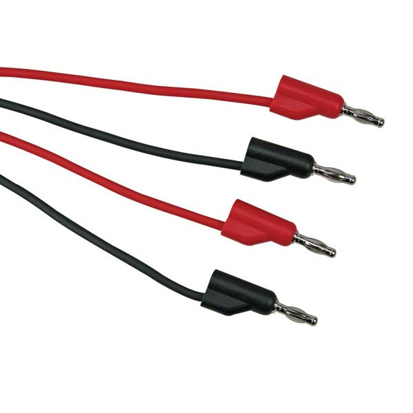 123-3D Connection cable with banana plugs (2-pack) TLM66 DDK00027 - 1