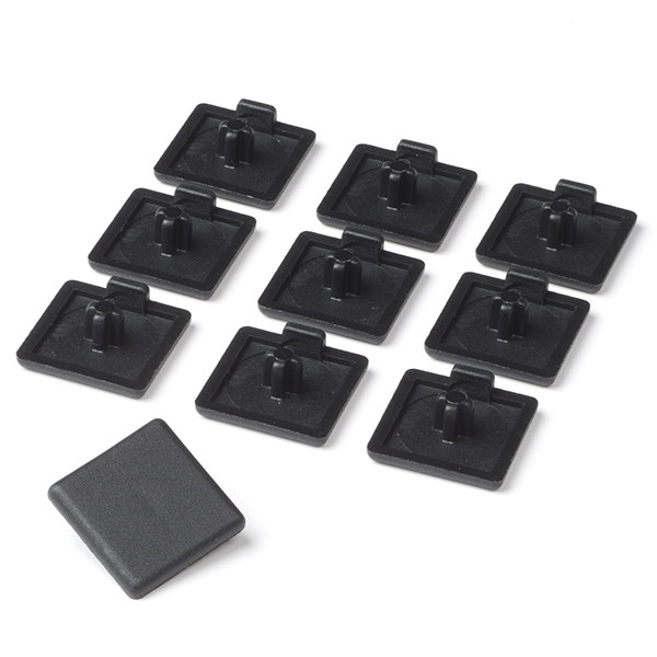 Cover cap for aluminium profile 2020 10-pack (123-3D brand) DFC00108 - 1