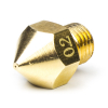 Creality M6x.75 brass nozzle, 0.20mm (123-3D version) DAR00295 - 1