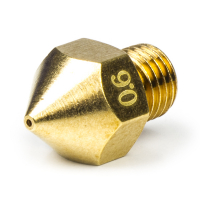 123-3D Creality M6x.75 brass nozzle, 0.60mm (123-3D version)  DAR00299