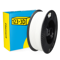 123-3D Filament PETG White 1.75 mm 2.3 kg DHM00191