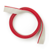 Flat cable 6 conductors grey, 50cm DDK00095 - 1