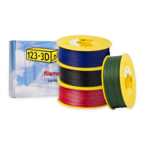 123-3D GB/GG/GR/GA PLA glitter filament starter pack 1.75mm, 1kg (4-pack)  DHM10058
