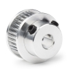 GT2 timing belt pulley, 32 teeth, 6mm belt bore, 6.35mm GT2 32T W6 B6.35 DME00099 - 1