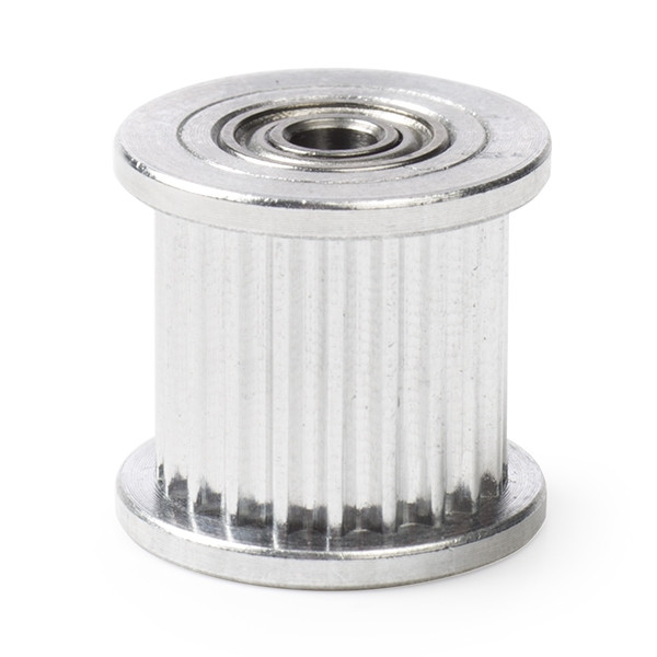 123-3D GT2 timing belt pulley with bearing, 20 teeth, 9mm belt, 3mm bore GT2 20T W9 B3  DME00070 - 1