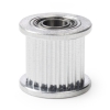 GT2 timing belt pulley with bearing, 20 teeth, 9mm belt, 5mm bore GT2 20T W9 B5 DME00071 - 1