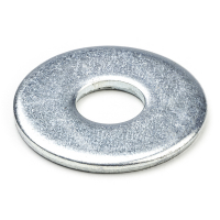 123-3D Galvanised M10 flat body washer, 30mm x 2.5mm (50-pack)  DBM00035
