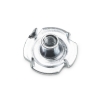 Galvanised M3 insert nut (10-pack)