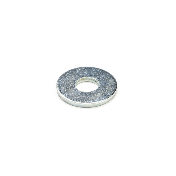 123-3D Galvanised M4 flat body washer, 12mm x 1mm (100-pack)  DBM00032 - 1