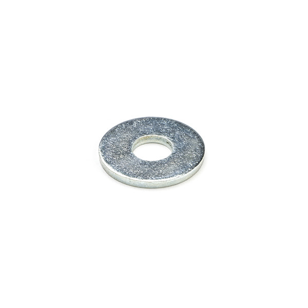 123-3D Galvanised M4 flat body washer, 12mm x 1mm (100-pack)  DBM00032 - 1