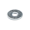 Galvanised M6 flat body washer, 18mm x 1.60mm (50-pack)