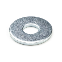 123-3D Galvanised M8 flat body washer, 24mm x 2mm (50-pack)  DBM00033