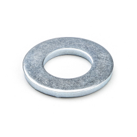 123-3D Galvanised M8 flat washer (50-pack)  DBM00030