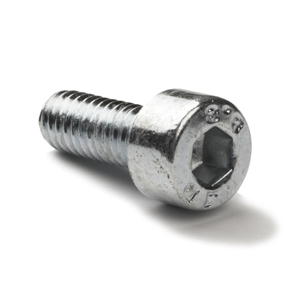 123-3D Galvanised metal cylinder head hex screw, M3 x 10mm (50-pack)  DBM00042 - 1