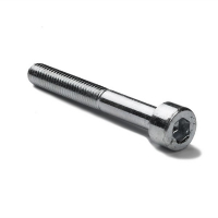 123-3D Galvanised metal cylinder head hex screw, M3 x 30mm (50-pack)  DBM00047