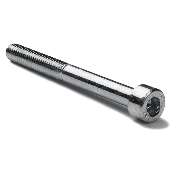 123-3D Galvanised metal cylinder head hex screw, M4 x 50mm (50-pack)  DBM00059 - 1
